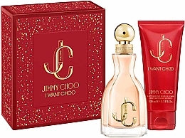 Fragrances, Perfumes, Cosmetics Jimmy Choo I Want Choo - Set (edp/60ml + b/lot/100ml)