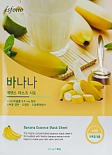 Fragrances, Perfumes, Cosmetics Banana Sheet Mask - Esfolio Essence Mask Sheet