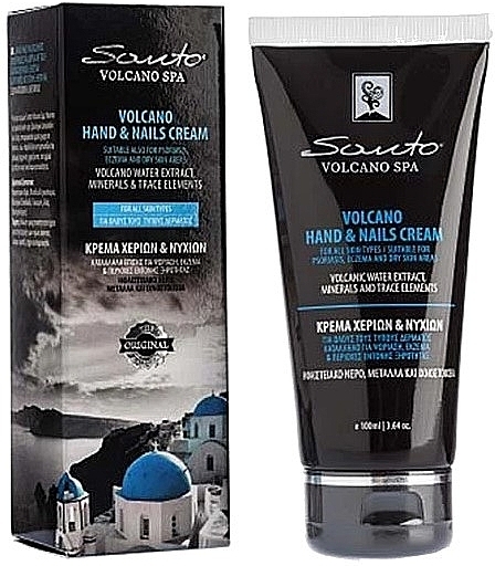 Hand & Nail Cream - Santo Volcano Spa Hand & Nails Cream — photo N2