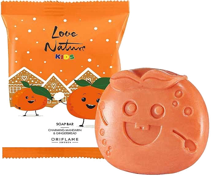 Kids Soap with Mandarin & Gingerbread Scent - Oriflame Love Nature Kids — photo N2