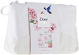 Fragrances, Perfumes, Cosmetics Set - Dove Glowing Ritual (sh/gel/250ml + b/lot/250ml+deo/spray/150ml+bag)