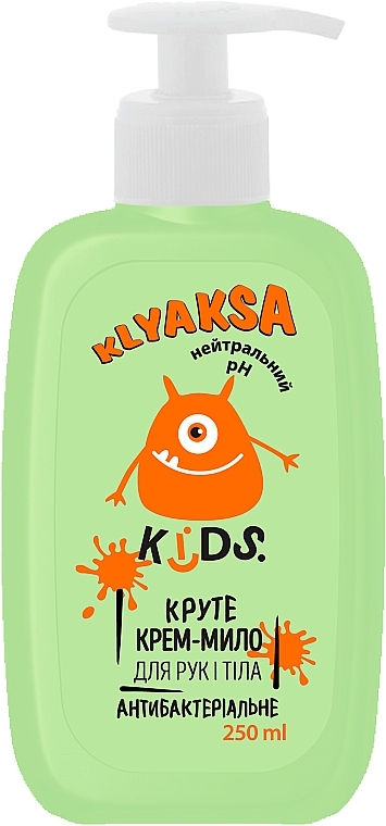 Antibacterial Hand & Body Cream Soap - Klyaksa — photo N2