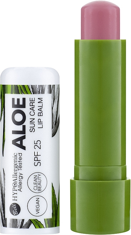 Protective Lip Balm SPF25 - Bell Hypo Allergenic Aloe Sun Care Lip Balm SPF25 — photo N1