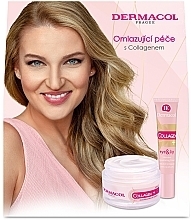 Set - Dermacol Collagen+II (d/f/cr/50ml + eye/lip/cr/15ml) — photo N1