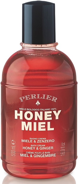 Honey & Ginger Shower Cream - Perlier Honey Miel Bath Cream Honey & Ginger — photo N4
