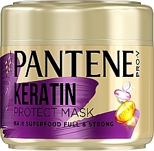 Keratin Hair Mask 'Nourishing Cocktail' - Pantene Keratin Protect Mask — photo N1