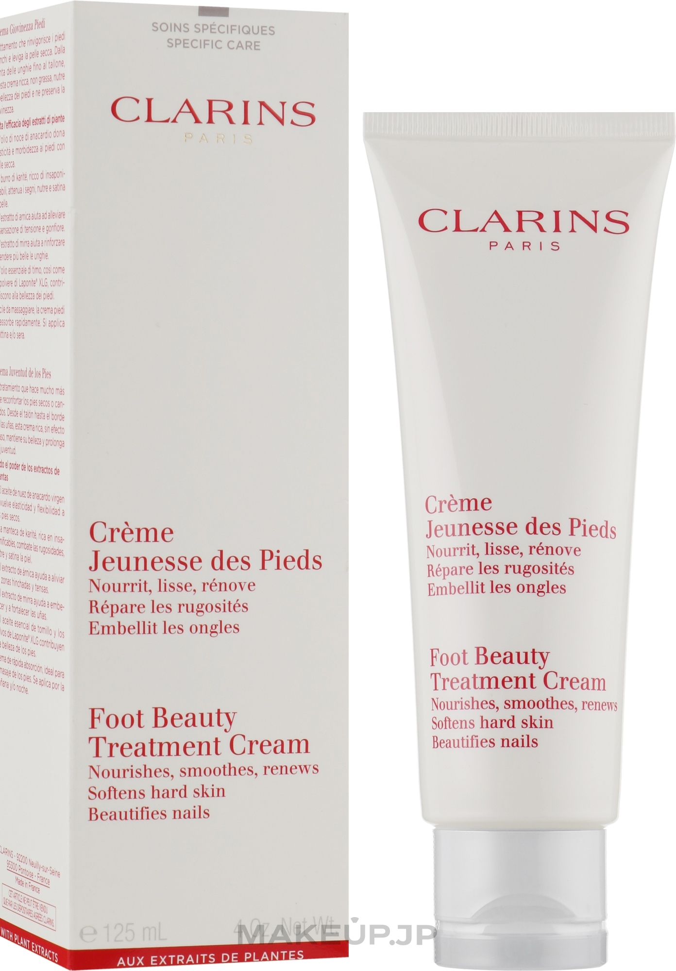 Foot Cream - Clarins Foot Beauty Treatment Cream — photo 125 ml