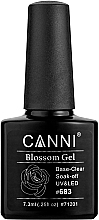 Fragrances, Perfumes, Cosmetics Watercolor Base Coat - Canni Nail Blossom Gel