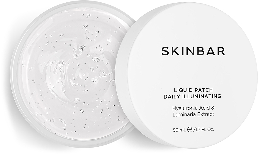 Moisturizing Liquid Eye Patches with Hyaluronic Acid & Laminaria Extract - SKINBAR Hyaluronic Acid & Laminaria Digitata Extract Liquid Patch — photo N1