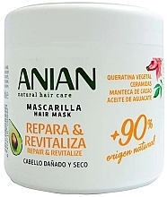 Hair Mask - Anian Natural Repair & Revitalize Hair Mask — photo N8