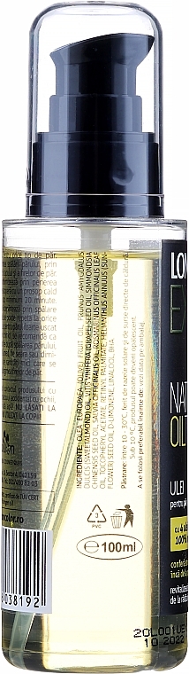 Hair Oil - Loncolor Expert Natural Oil Therapy — photo N4