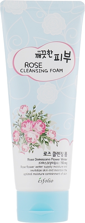Cleansing Foam - Esfolio Pure Skin Rose Cleansing Foam — photo N2