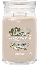 Scented Candle in Jar 'Seaside Woods', 2 wicks - Yankee Candle Singnature — photo N2