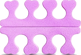 Fragrances, Perfumes, Cosmetics Pedicure Finger Separator, 2562, purple - Donegal