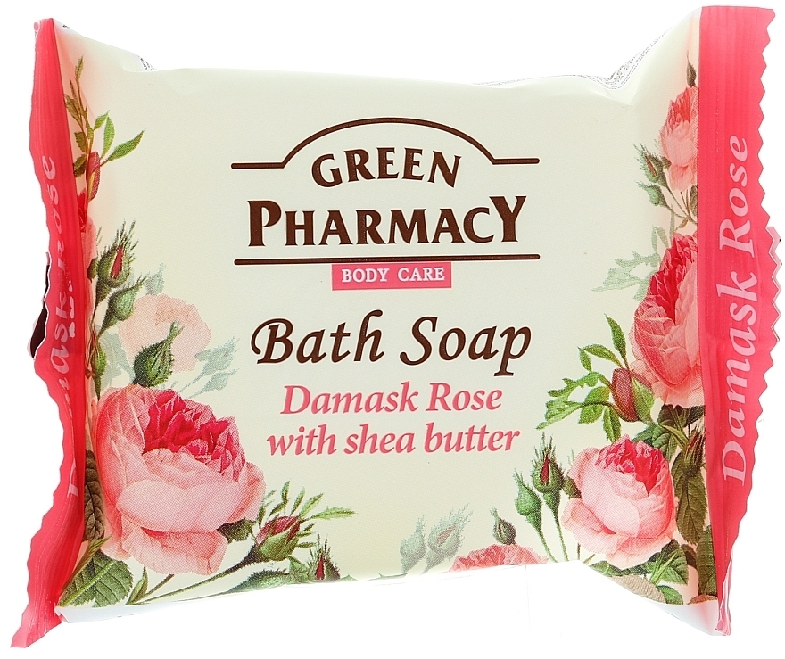 Soap "Damask Rose & Shea Butter" - Green Pharmacy — photo N4