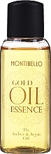 Intensive Nourishing & Moisturizing Hair Oil - Montibello Gold Oil Essence Amber and Argan Oil — photo N1