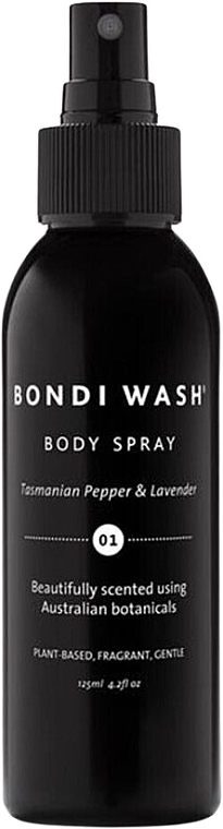 Tasmanian Pepper & Lavender Body Mist - Bondi Wash Body Spray Tasmanian Pepper & Lavender — photo N1