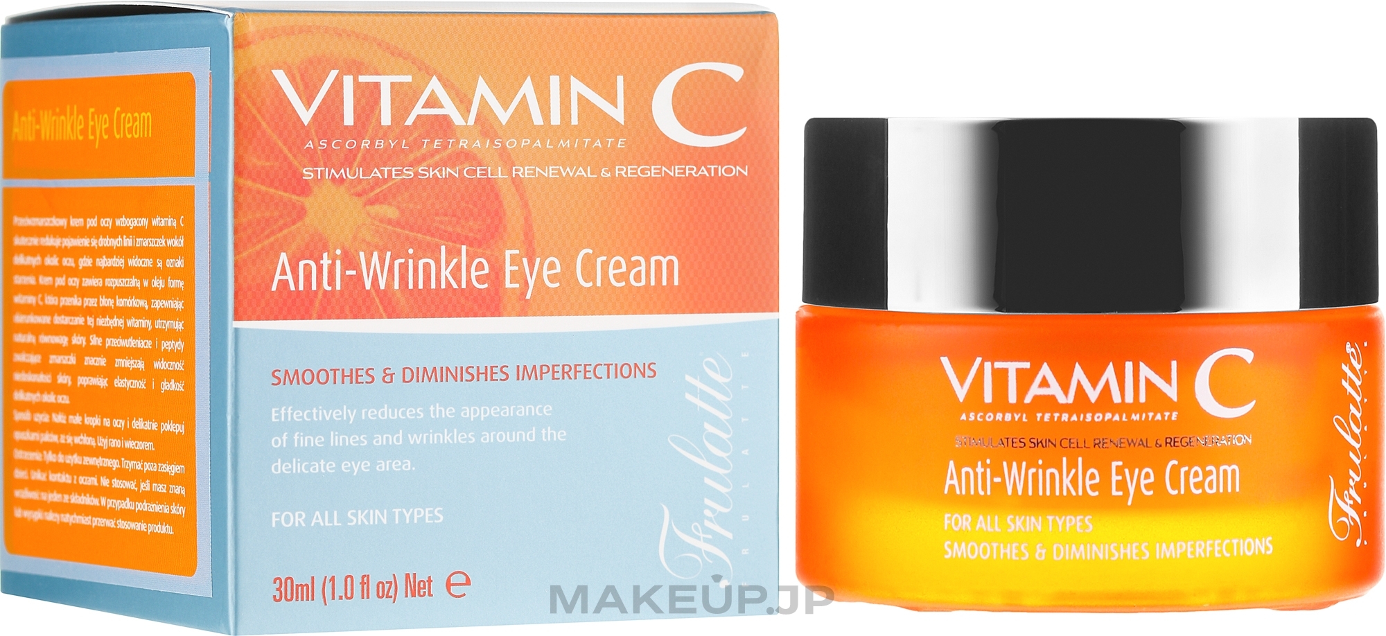 Anti-Wrinkle Eye Cream - Frulatte Vitamin C Anti-Wrinkle Eye Cream — photo 30 ml