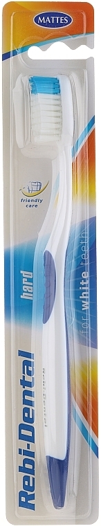 Toothbrush Rebi-Dental M46, Hard Bristles - Mattes — photo N1