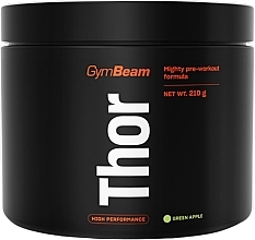 Fragrances, Perfumes, Cosmetics Pre-Workout Drink - Green Apple Flavour - GymBeam Thor