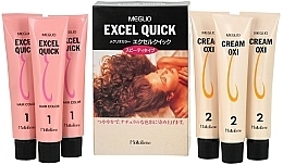 Fragrances, Perfumes, Cosmetics Set - Moltobene Meglio Excel Quick N-3 (hair color/3x60g + cream oxi/3x60g)