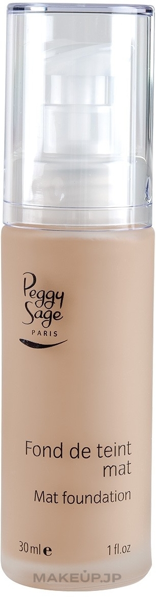 Mattifying Foundation - Peggy Sage Mat Foundation — photo Beige Clair