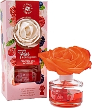 Flower Fragrance Diffuser 'Wild Berries' - La Casa De Los Aromas Reed Diffuser Fruits Of The Forest — photo N1