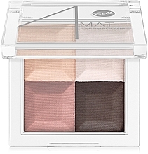 Fragrances, Perfumes, Cosmetics Matte Multicolor Eyeshadow - Bell 4 Mat Eyeshadows