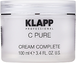 Concentrated Cream for Intensive Skin Revitalizig - Klapp C Pure Cream Complete — photo N10