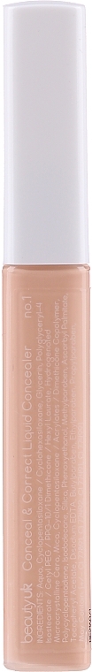 Liquid Concealer - Beauty UK Conceal & Correct — photo N2