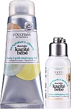 Fragrances, Perfumes, Cosmetics Set - L'Occitane Shea Baby Bath Set (sh/cr/75ml + b/milk/100ml)