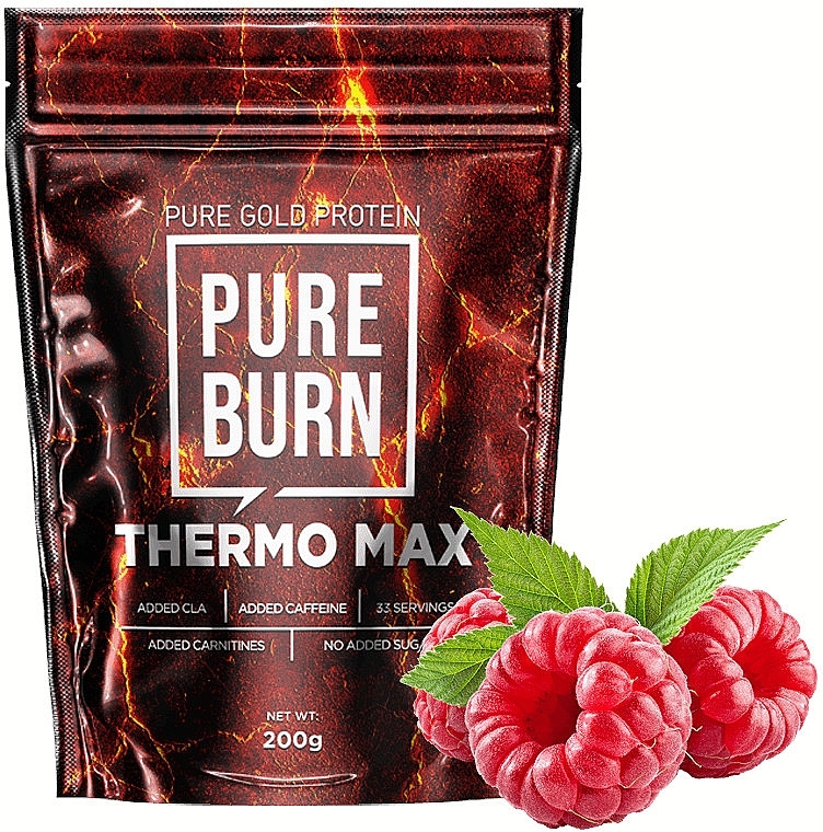 Raspberry Weight Control Dietary Supplement - PureGold Pure Burn Thermo Max Raspberry — photo N1