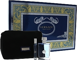 Fragrances, Perfumes, Cosmetics Versace Pour Homme - Set (edt/100ml + edt/10ml + bag)