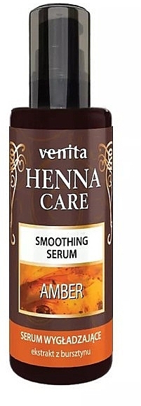 Amber Hair Serum - Venita Henna Care Smoothing Serum Amber — photo N1