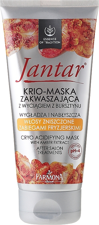 Hair Mask - Farmona Jantar Krio Mask — photo N1