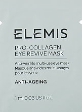 Anti-Wrinkle Eye Cream Mask - Elemis Pro-Collagen Eye Revive Mask (sample) — photo N1