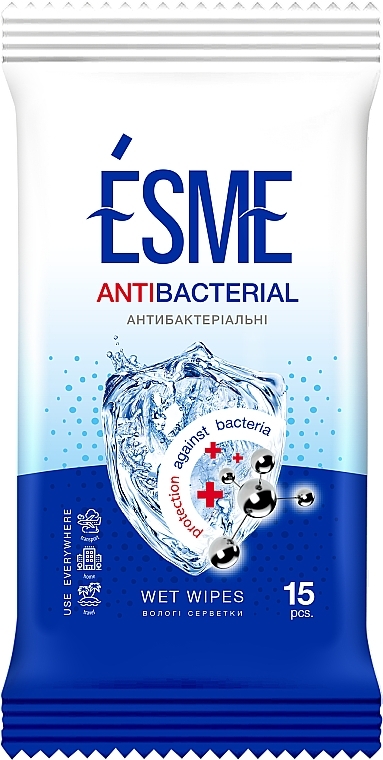 Antibacterial Wet Wipes - Esme Antibacterial Wet Wipes — photo N1