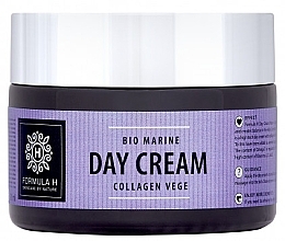 Fragrances, Perfumes, Cosmetics Day Face Cream - Formula H Bio Marine Collagen Vege Day Cream