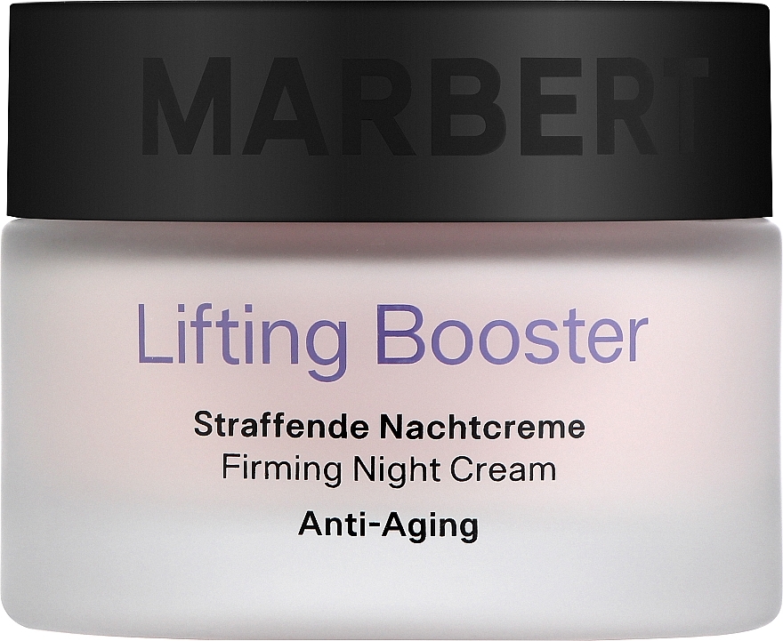 Firming Night Face Cream - Marbert Lifting Booster Firming Night Cream Anti-Aging — photo N2