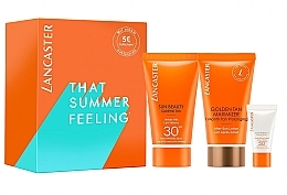 Fragrances, Perfumes, Cosmetics Set - Lancaster That Summer Feeling Gift Set (milk/50ml + lot/50ml + cr/3ml)