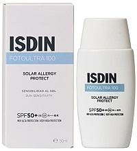 Anti Sun Allergy Fluid SPF50 - Isdin Foto Ultra Solar Allergy Fusion Fluid SPF 50 — photo N1