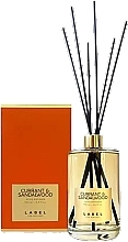 Fragrances, Perfumes, Cosmetics Label Currant & Sandalwood - Reed Diffuser