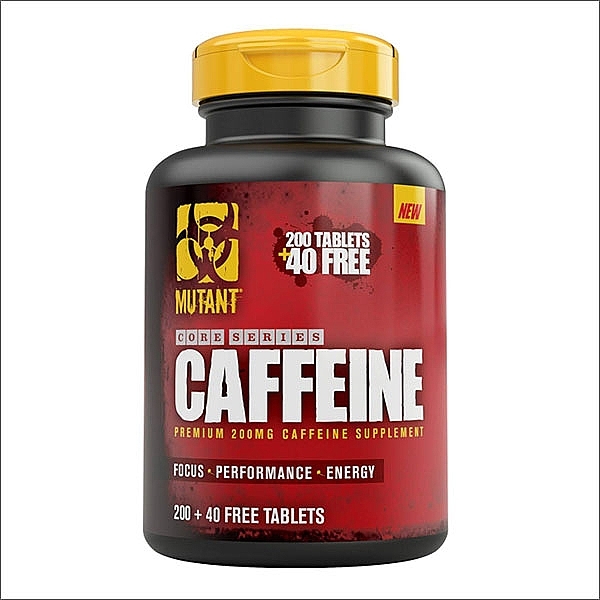Caffeine Food Supplement, tablets - Mutant Core Series Caffeine — photo N1