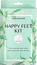Set - Kocostar Happy Feet Kit (f/mask/2x14ml + f/peeling/40ml) — photo N2