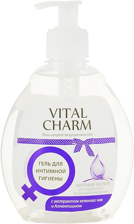 Intimate Wash Gel "Lactic Acid" - Vital Charm — photo N3