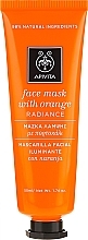 Fragrances, Perfumes, Cosmetics Orange Face Mask "Radiance" - Apivita Radiance Face Mask with Orange