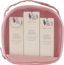 Fragrances, Perfumes, Cosmetics Set - Ahava Dermud Body Kit Set (h/cr/100ml + f/cr/100ml + b/cr/200ml)