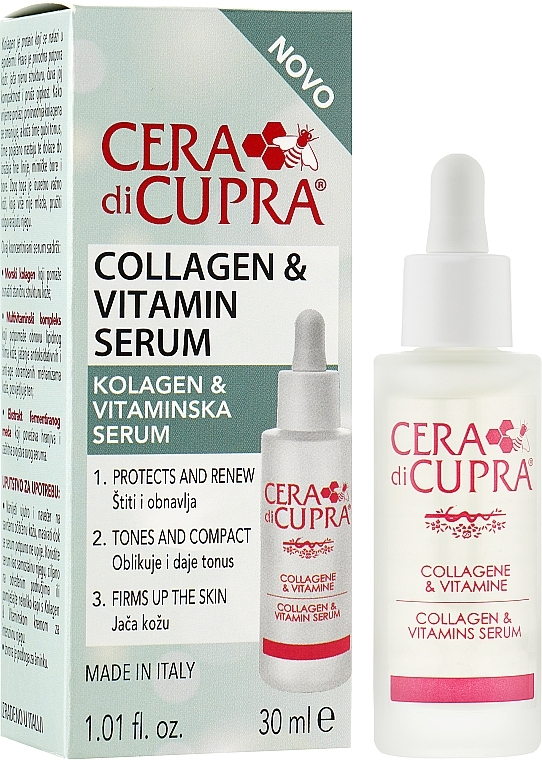 Nourishing Face Serum - Cera Di Cupra Collagen & Vitamin Serum — photo N1