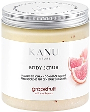 Fragrances, Perfumes, Cosmetics Body Scrub ‘Grapefruit’ - Kanu Nature Grapefruit With Cranberry Body Scrub