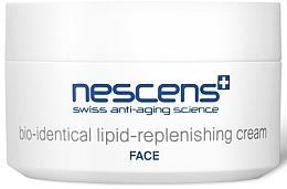 Fragrances, Perfumes, Cosmetics Lipid Regenerating Face Cream - Nescens Bio-Identical Lipid-Replenishing Cream (mini)